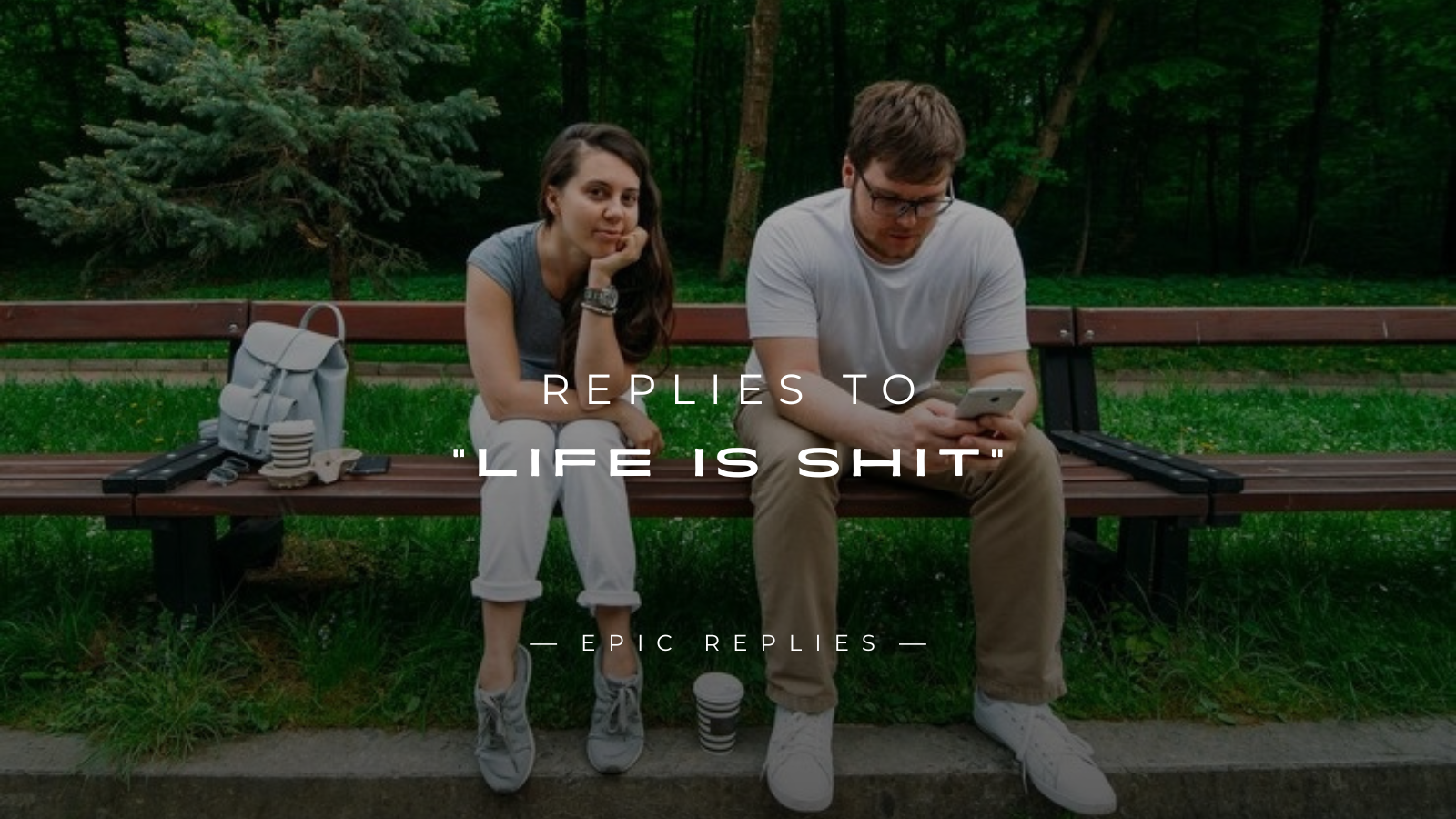 Read more about the article 250+ Funny Replies to “Life Is Shit” – Ultimate List