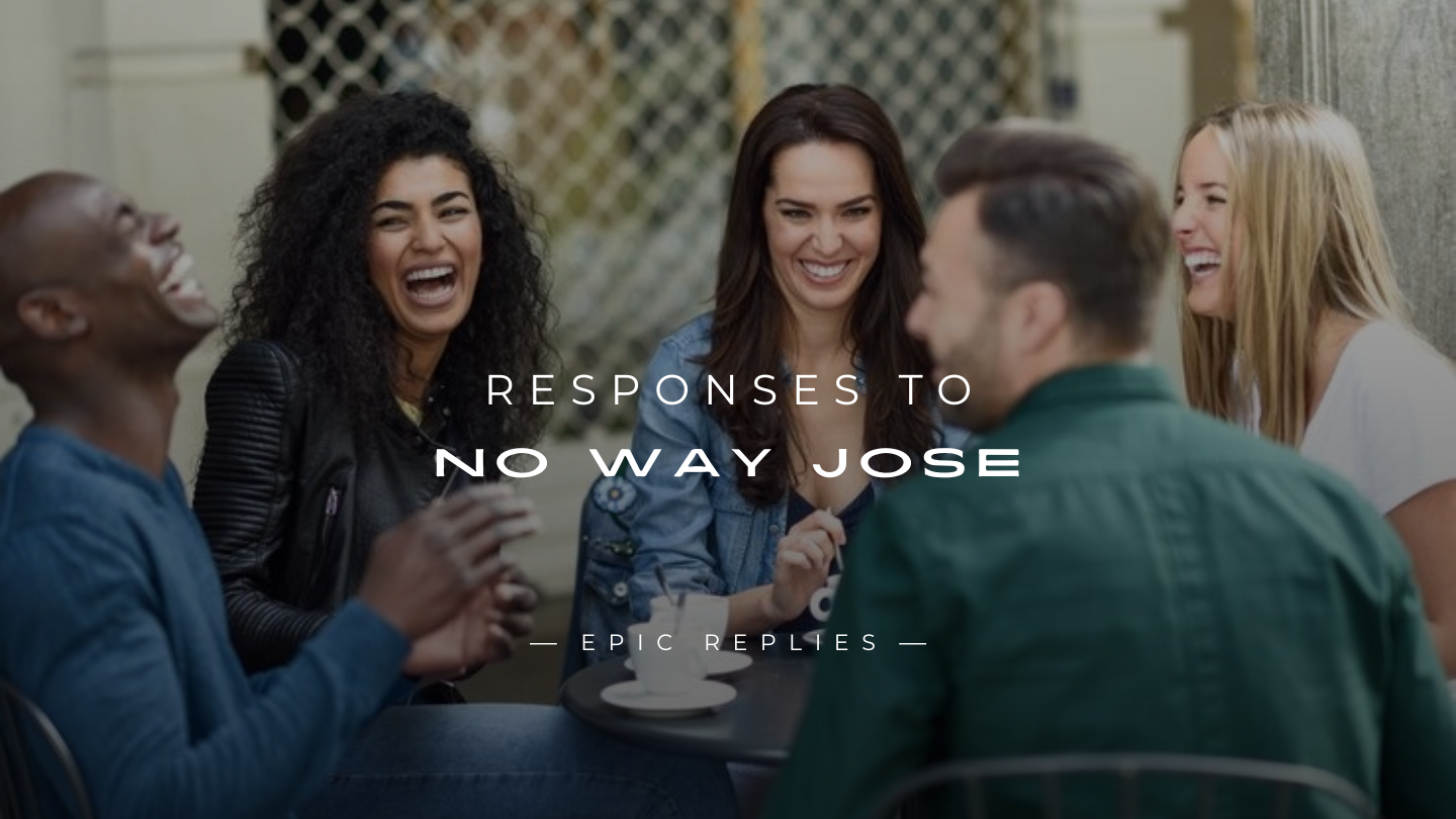 Read more about the article 250+ Real Life Responses to No Way Jose